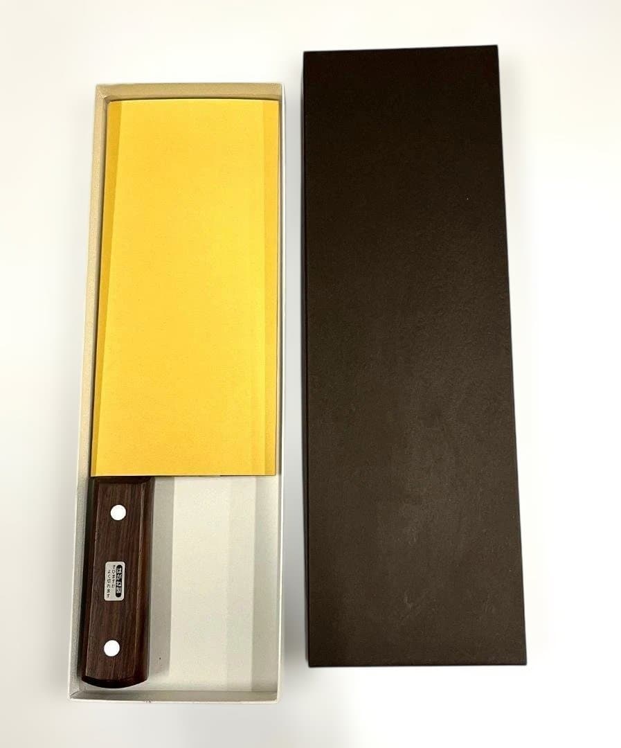 全鋼製高級中華包丁２２０ｍｍ　 厚さ３．０　ｍｍ