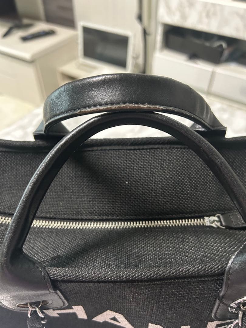 CHANEL キャンバスバッグ 黒　ノベルティ