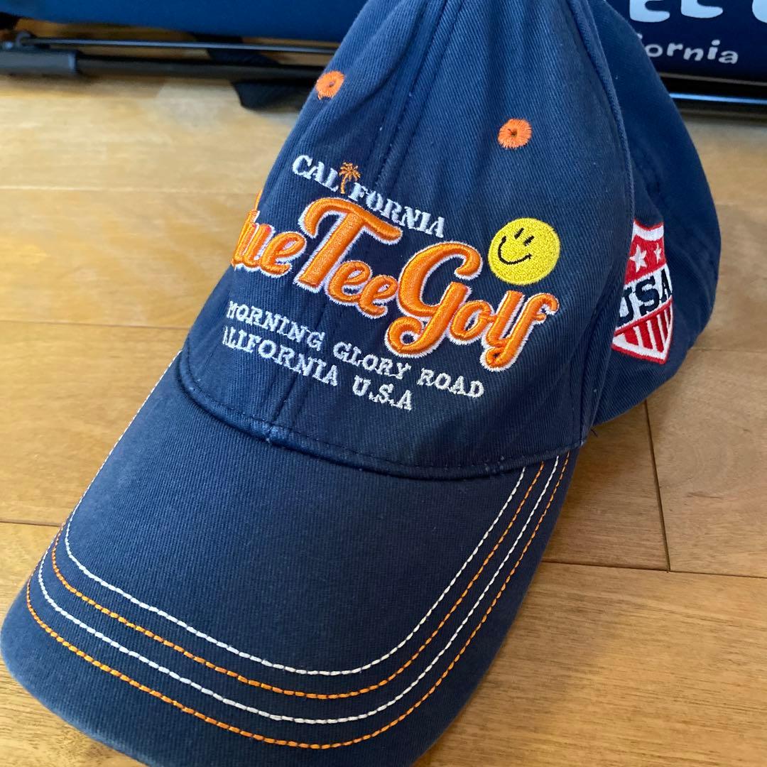 pochi　BLUE TEE GOLF ラウンドバック　キャップセット