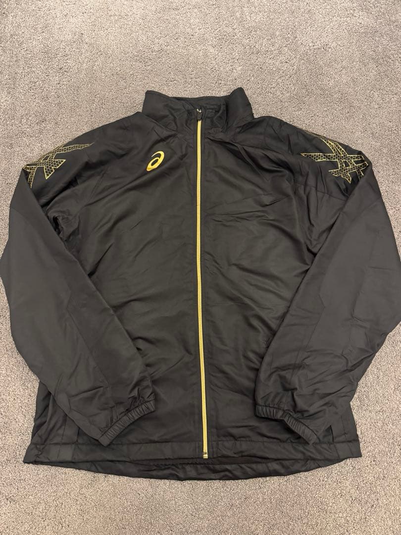 【美品】アシックス　ウィンドブレーカー　上下セット