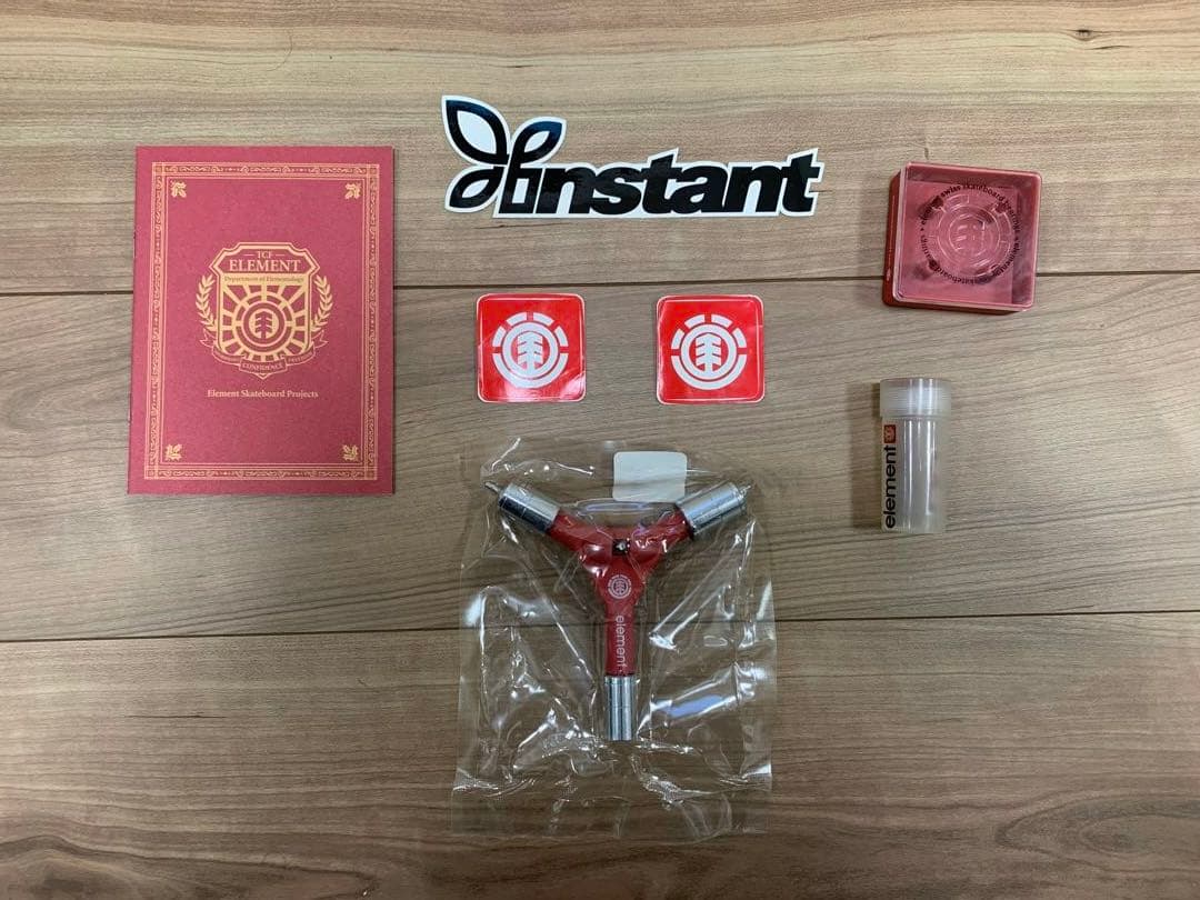 【超美品】【未使用】element TOSH TOWNEND スケートボード 青