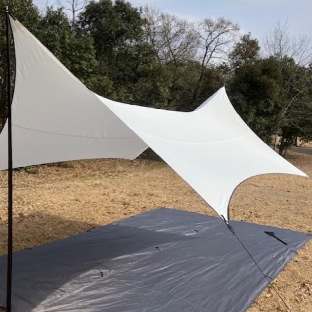 Telo tarp Limited Crescent タープ 試し張りのみ