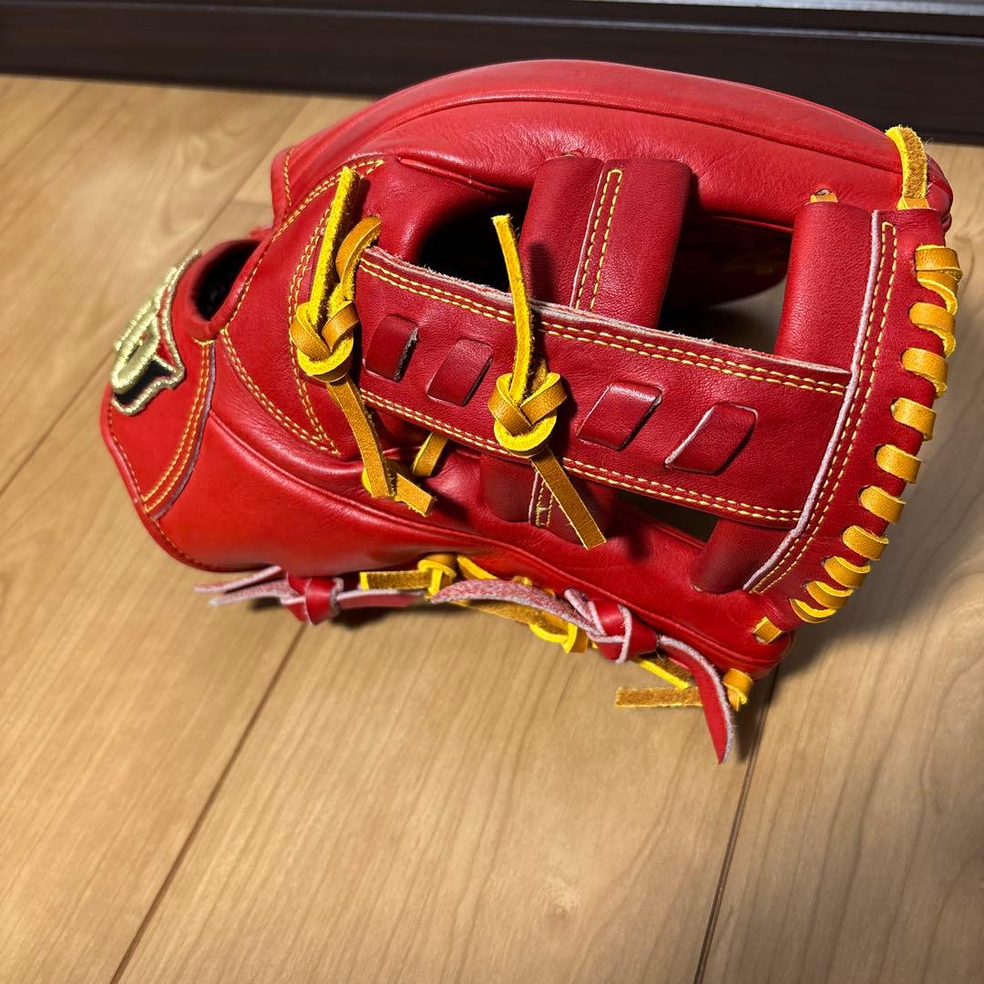 中古 ウィルソンスタッフ 軟式 内野手 全紐交換済