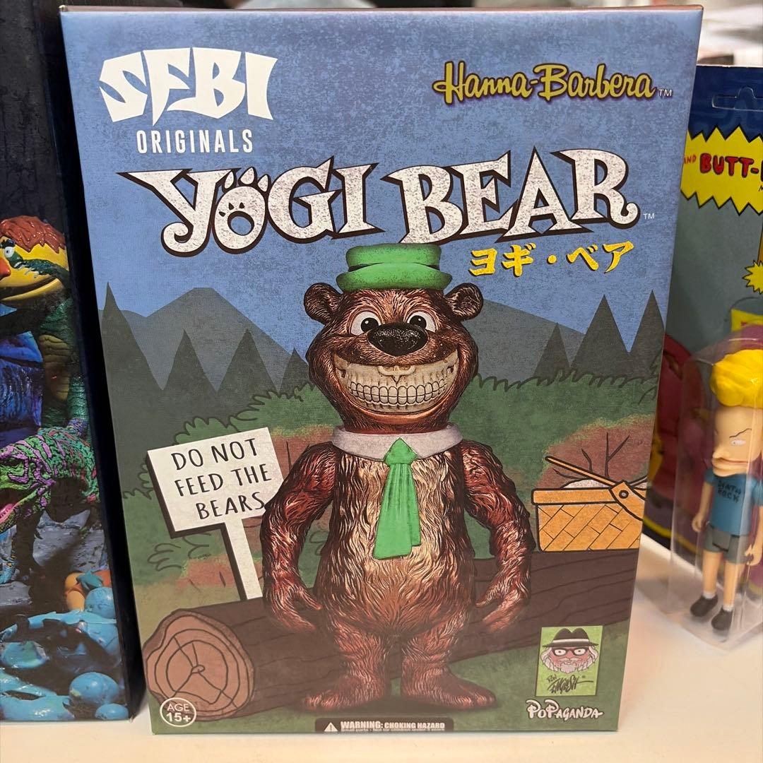 ロンイングリッシュ　YOGI BEAR ヨギベア　ソフビ　フィギュア