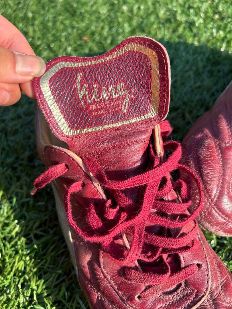 PUMA KING 赤 スパイクシューズ 27.0cm