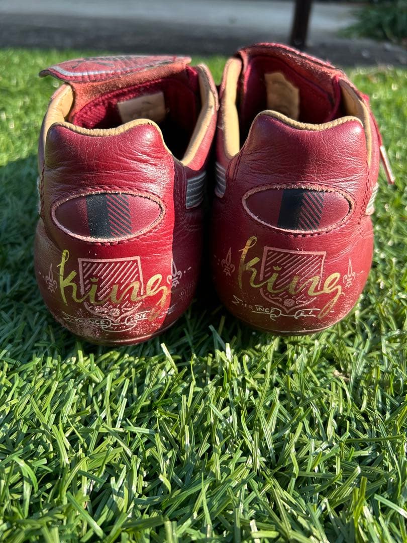 PUMA KING 赤 スパイクシューズ 27.0cm