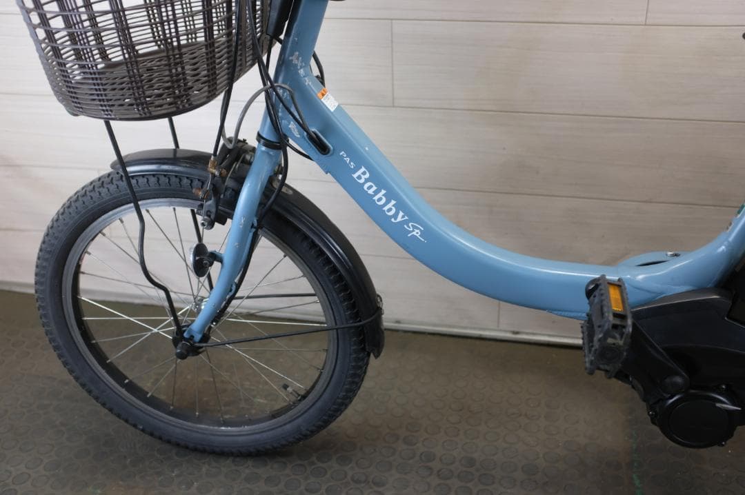電動自転車ヤマハPAS　Babby20インチ3段12.8Ah（4点灯）充電器あり