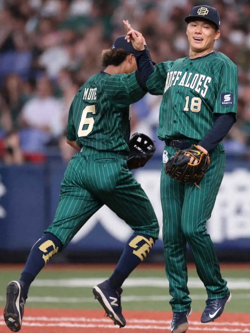 宗佑磨6☆オリックスバファローズ☆2023 Bs夏の陣ユニフォーム☆Lサイズ