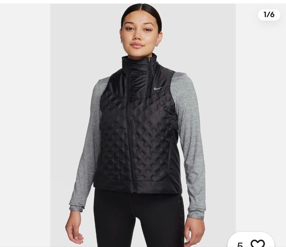 Nike ナイキ　キルティング ランニングベスト　L