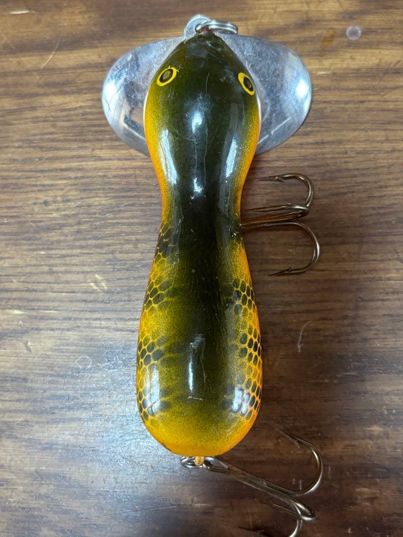 ☆希少　SmityTackle社　ScuttleBug ウッド　トップウォーター