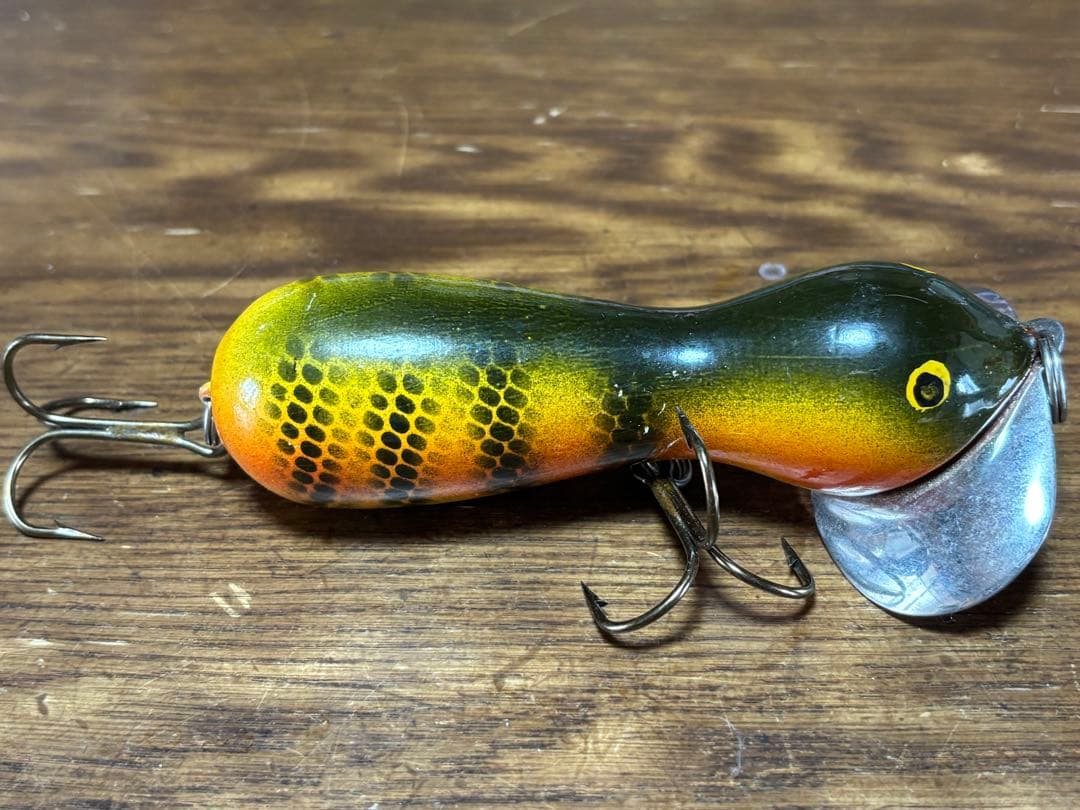 ☆希少　SmityTackle社　ScuttleBug ウッド　トップウォーター