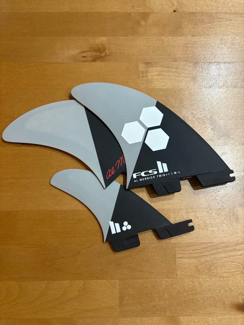 【新品】FCS2 AL MERRICK TWIN 1 M-L フィンセット