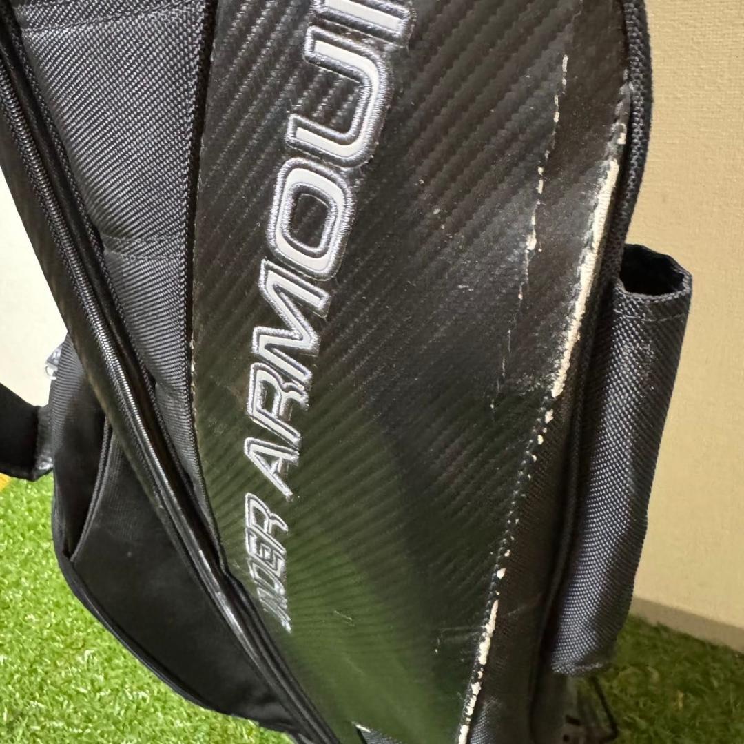 希少 アンダーアーマー キャディバッグ スタンド ブラック3.22kg 9型