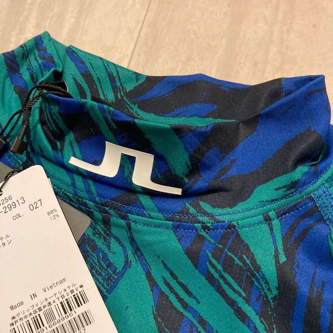 J.LINDEBERG 長袖ハイネックシャツ メンズ ゴルフウェア秋冬用 M新品