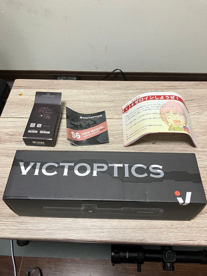 VICTOPTICS S6 1-6×24 スコープ