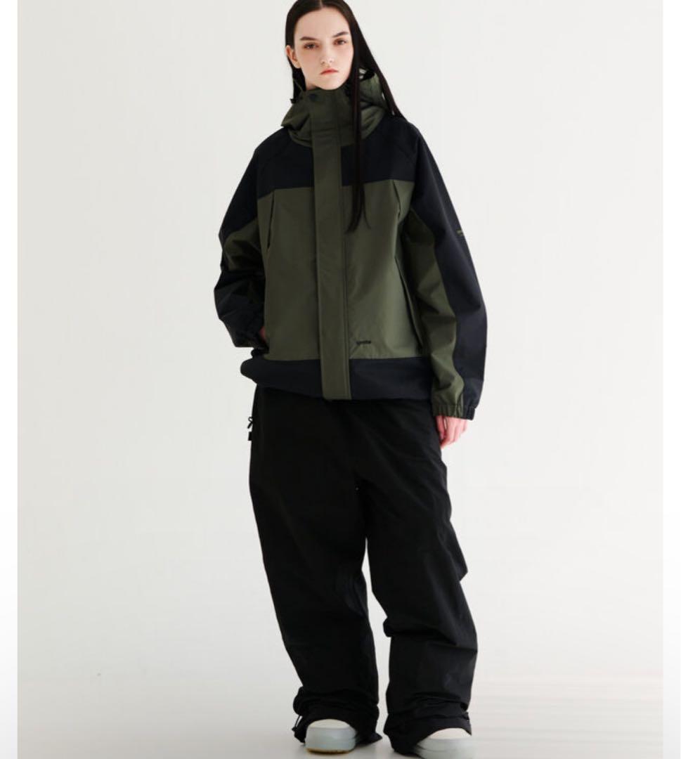 スノーボード 212 HIGH NECK HOODIE JACKET ARMY