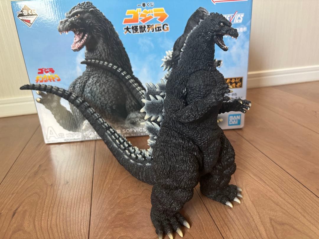一番くじ ゴジラ 大怪獣列伝G A賞 ゴジラ 網走激闘 SOFVICS
