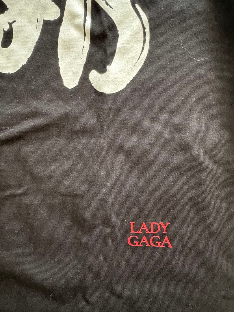 ミュージシャン Lady Gaga JAPAN DATE BACK SS TEE size L