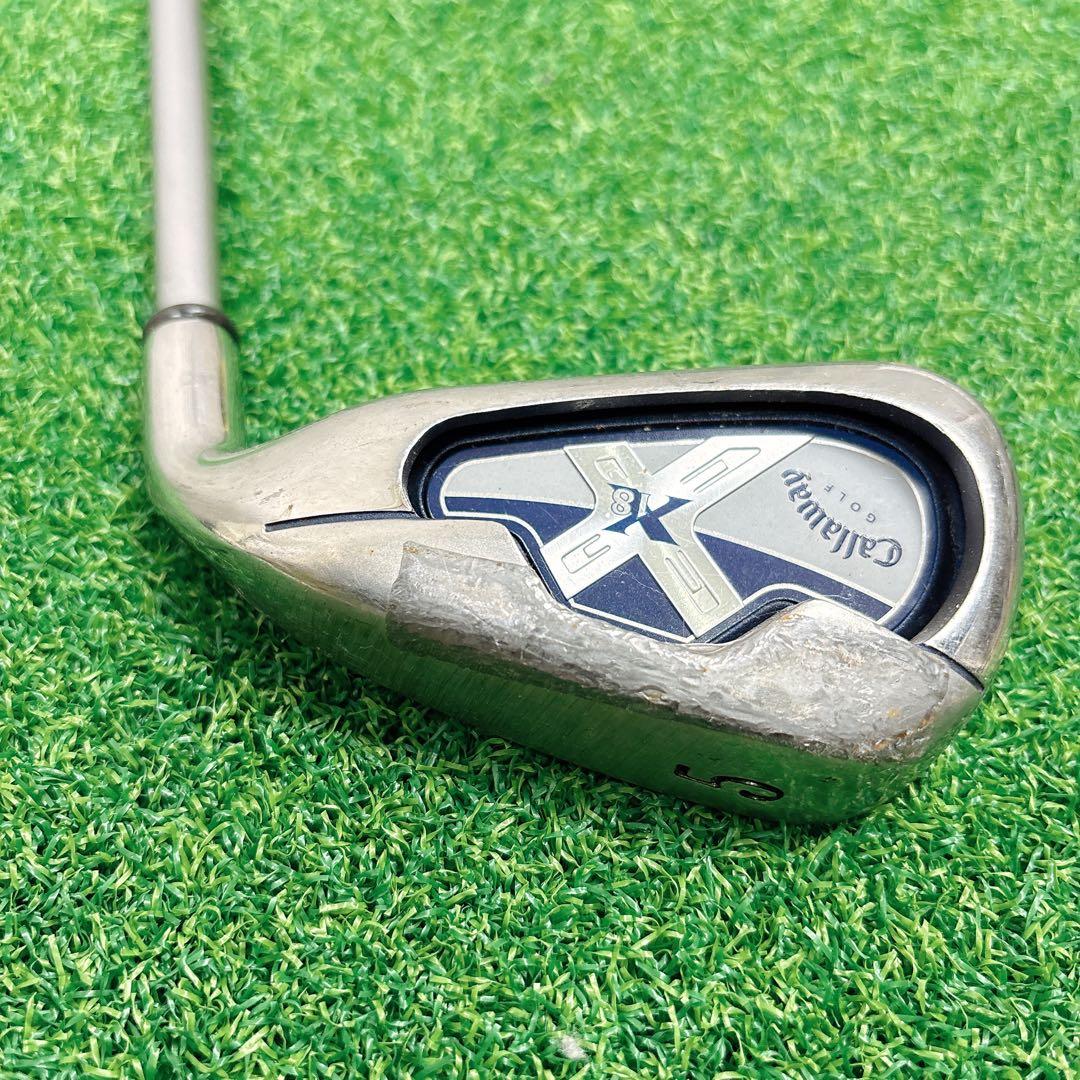callaway x18 アイアンセット　5本　ゴルフ　ゴルフクラブ
