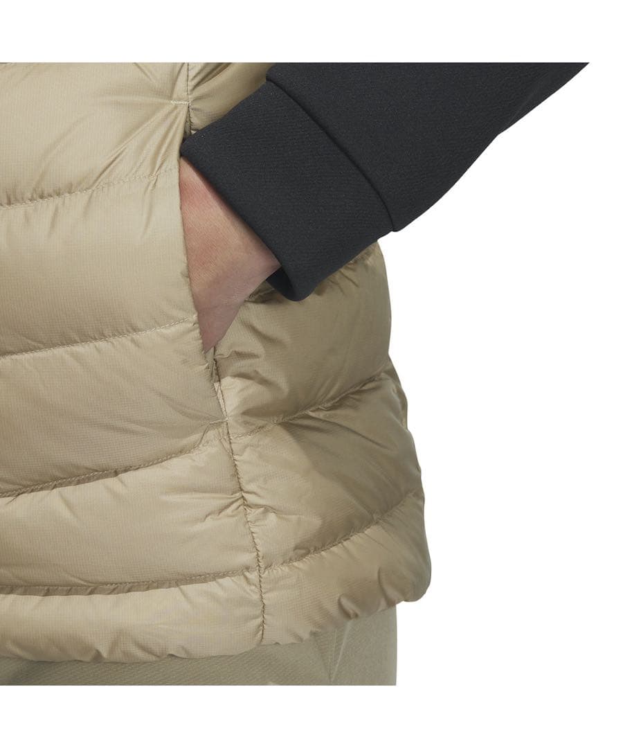 新品 2XLサイズ　アディダス　adidas ゴルフ　フルジップ　ダウンベスト