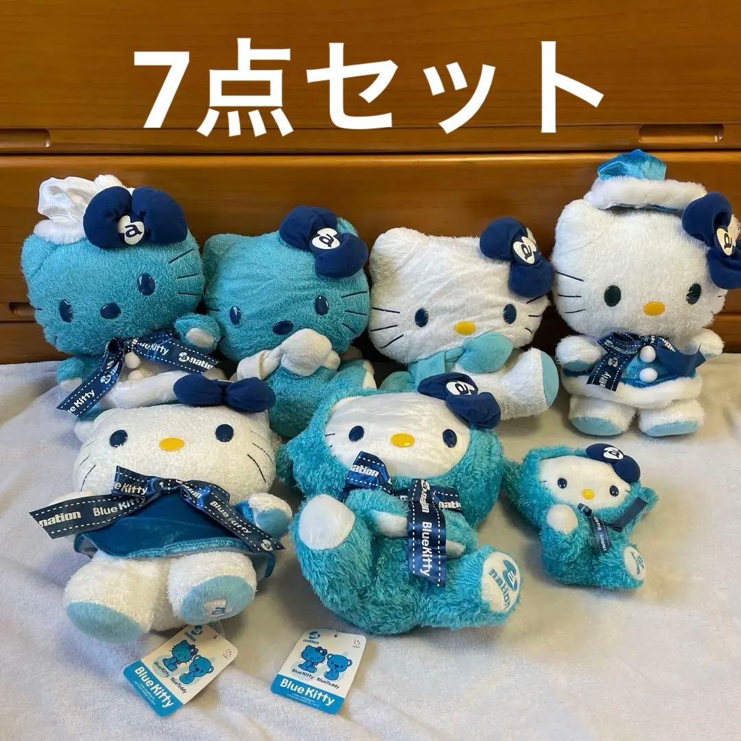 希少2007年 a-nation × ハローキティ ぬいぐるみ　７店セット