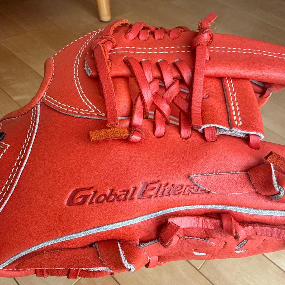 ミズノ　グローバルエリートRG 軟式少年用　野球グローブ