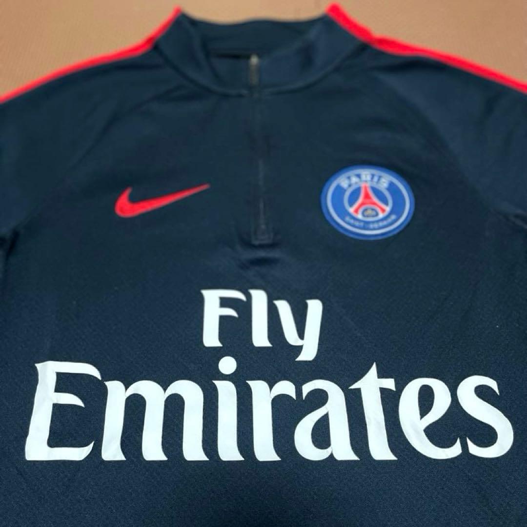 パリサンジェルマン ナイキ ハーフジップ ジャージ トップス フランス サッカー
