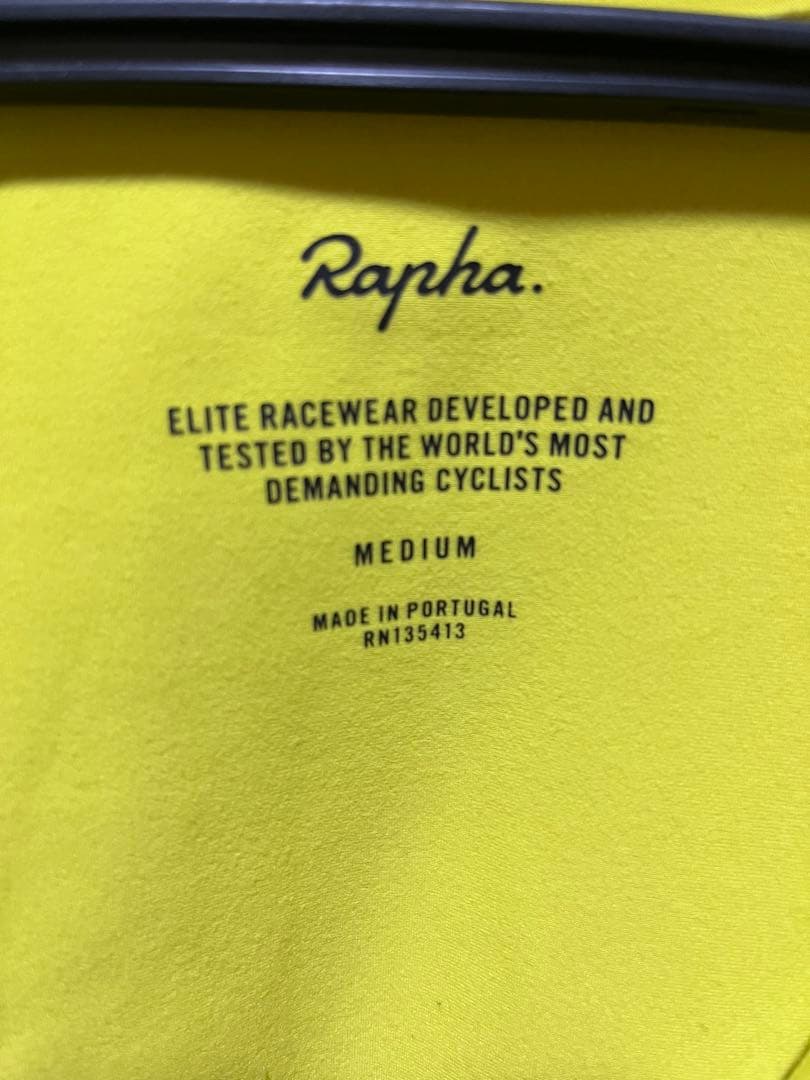 Rapha プロチーム サイクルジャージ Mサイズ イエロー
