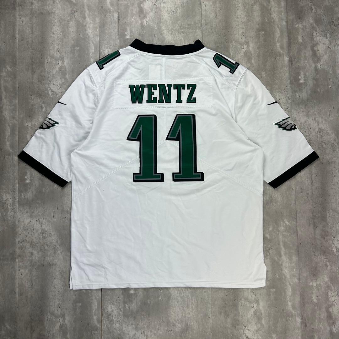 NIKE NFL 全刺繍 イーグルス アメフトゲームシャツ XL 6569