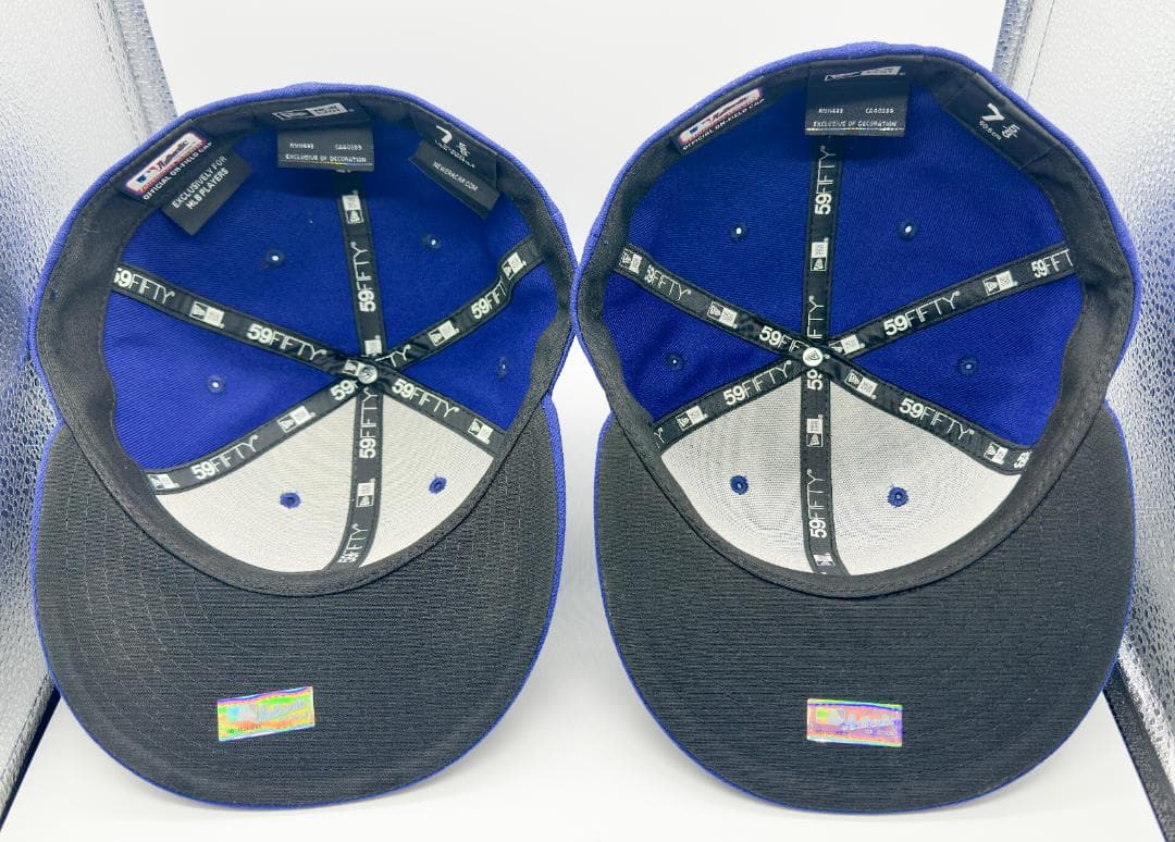 【美品】2個セット LA ドジャース NEWERA 59Fifty 7 5/8