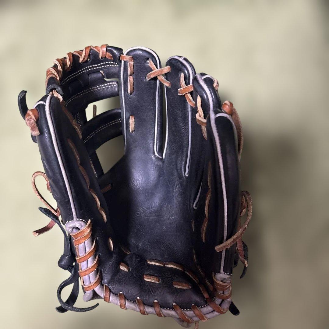 スラッガー軟式野球グローブ 黒