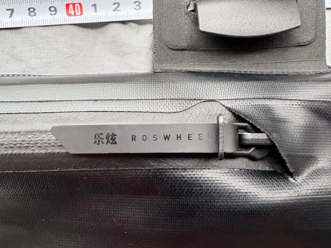 ROSWHEEL 防水フレームバッグ 約40cm ロードバイク　ブラック
