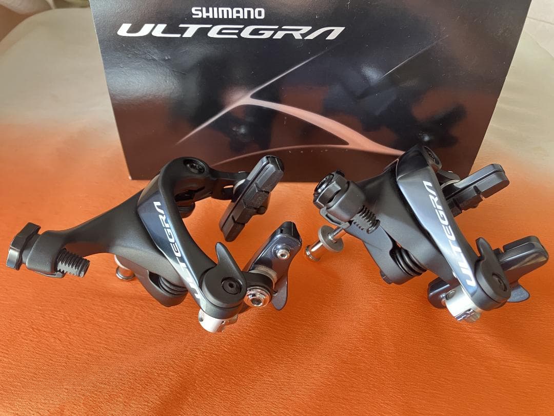 シマノ アルテグラ BR-R8000 前後リムブレーキセット R55C4シュー