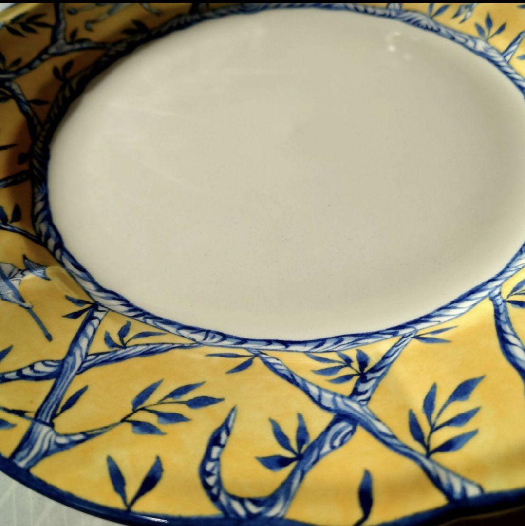 【Gien】大皿 Baladins cantonais 29cm　廃盤品　希少