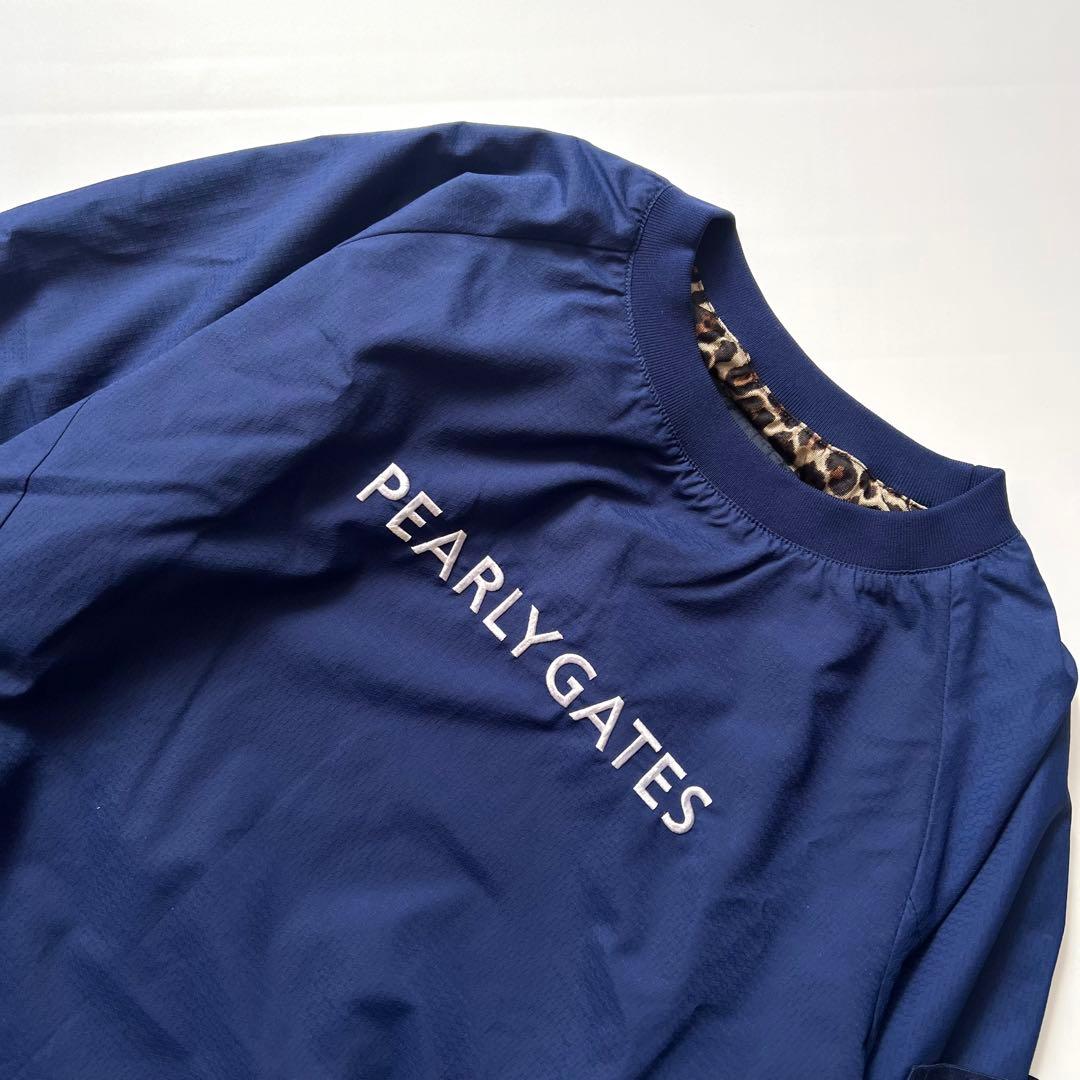 Pearly gates パーリーゲイツ　スニード　ナイロンジャケット　ヒョウ柄