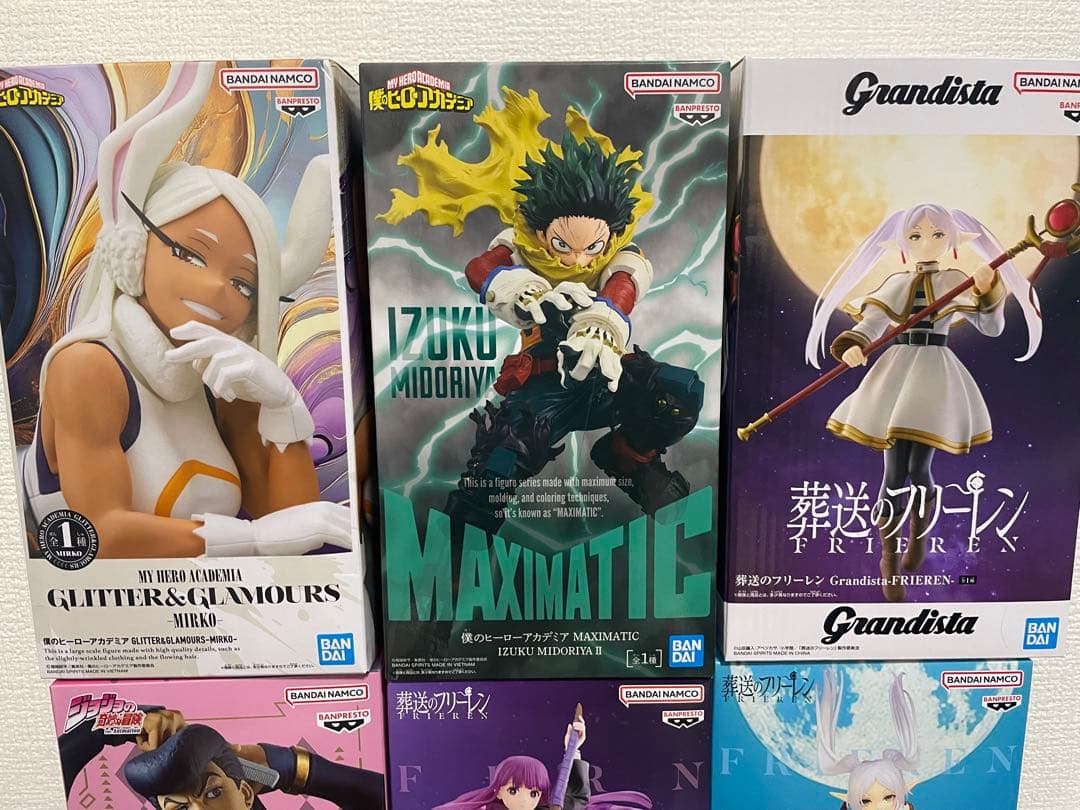 《即購入大歓迎》ヒロアカ・フリーレン・ジョジョのプライズフィギュアまとめ売り