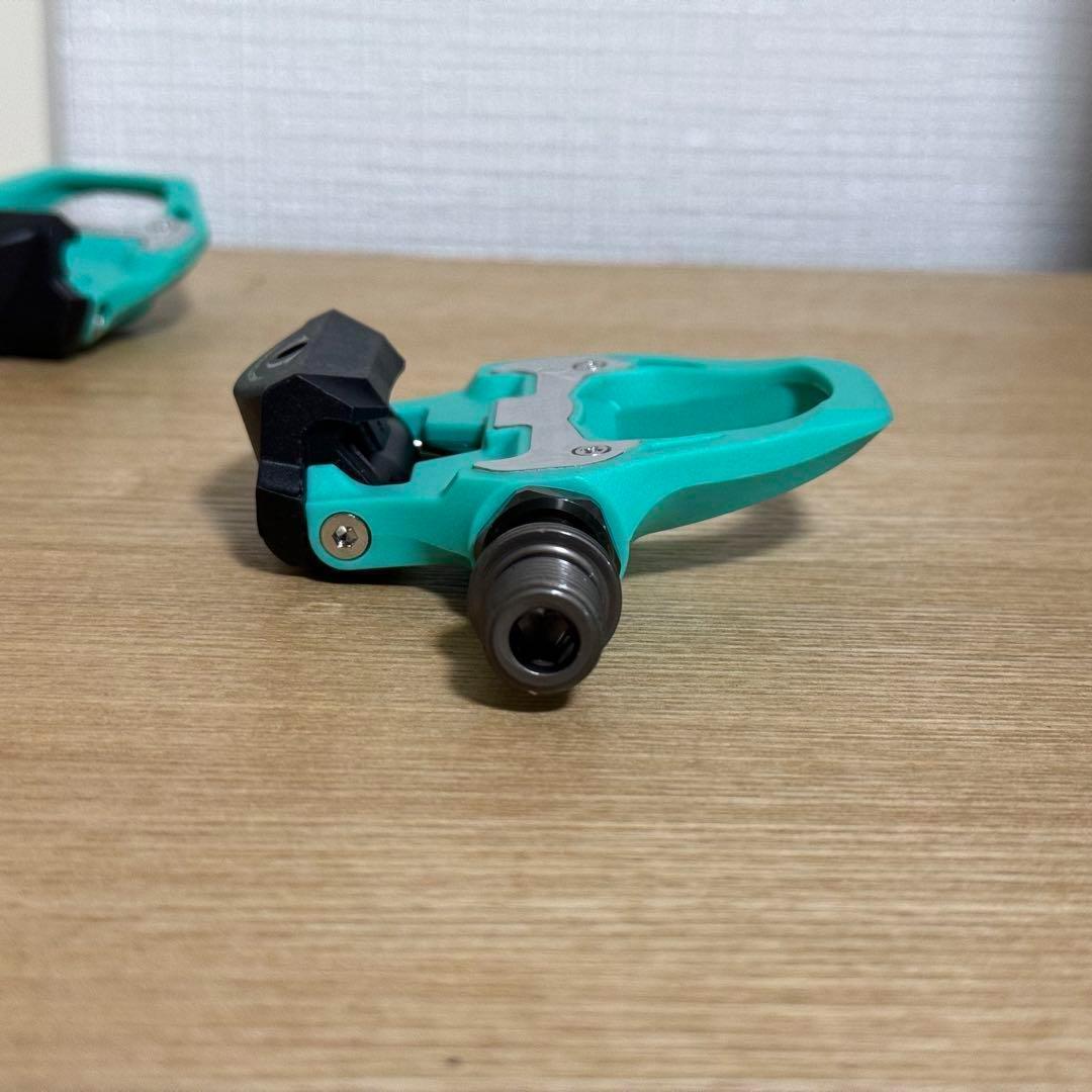 [新品]Race Work ビンディングペダル　チェレステカラー クリート付