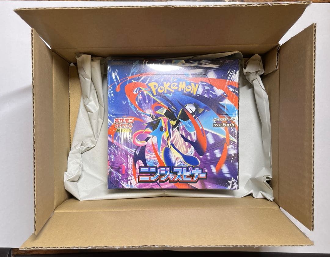 ポケモンカードゲーム　ニンジャスピナー　ボックス　シュリンク付き未開封