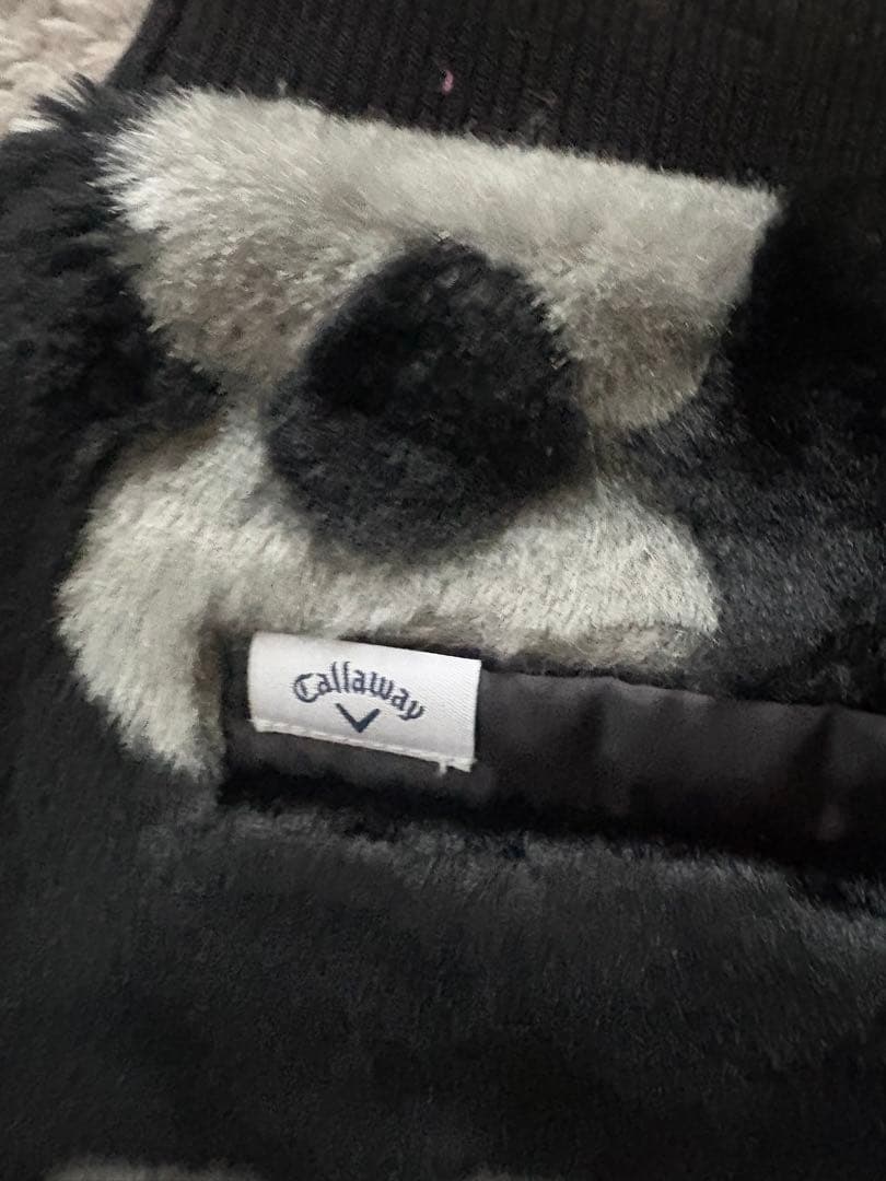 Callaway フラワーパターン フリース上下セット