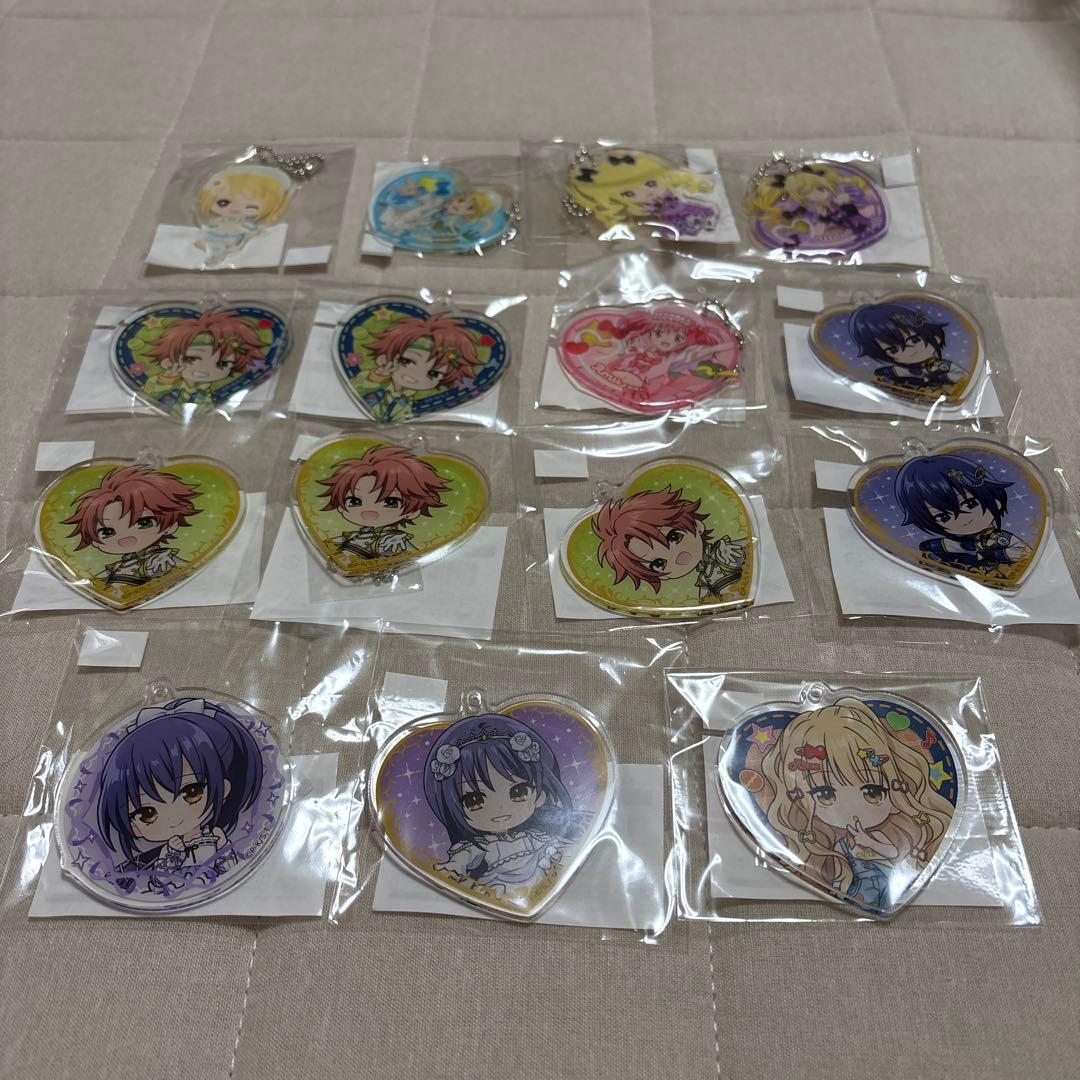 しゅごキャラ アクリルキーホルダー15個セット まとめ売り