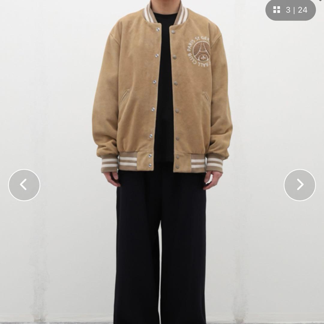 パリサンジェルマン LEATHER AWARD JACKET レザー　PSG