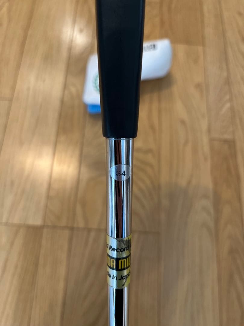YAMADA MILLED オールドマン　34インチパター　ヘッドカバー付き