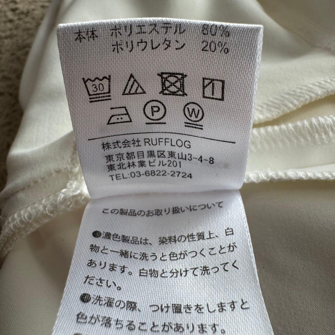 RUFFLOG ラフロッグ HALF-ZIP ハイネック Tシャツ 半袖シャツ