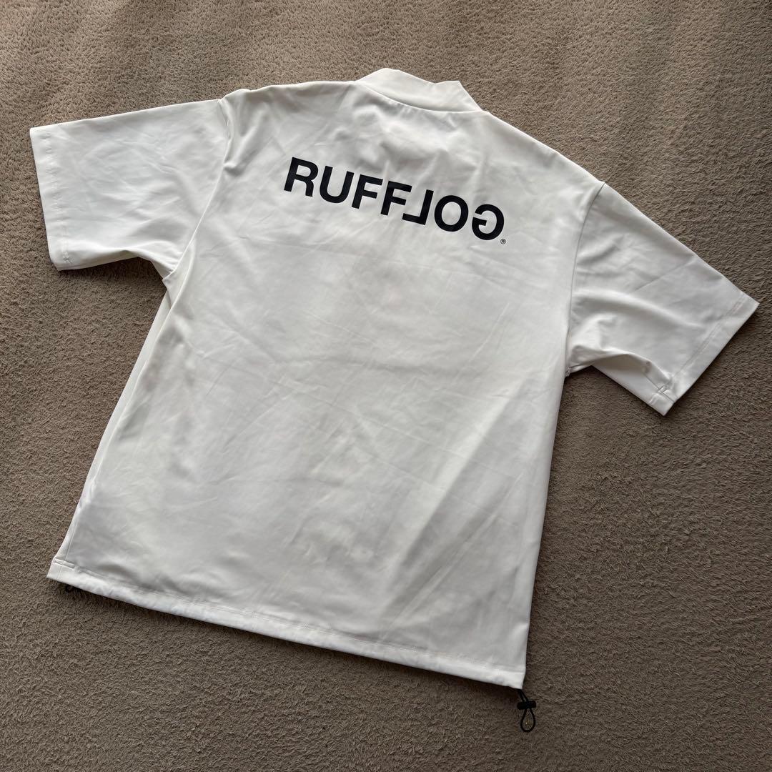 RUFFLOG ラフロッグ HALF-ZIP ハイネック Tシャツ 半袖シャツ