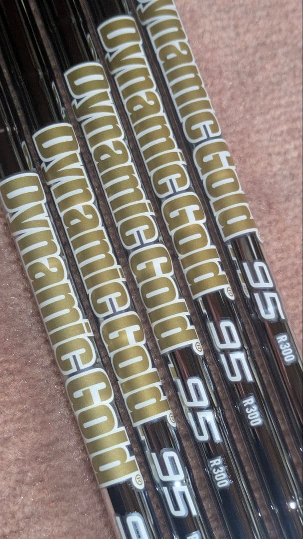 Dynamic Gold 95 希少なR300 5本(6〜P)