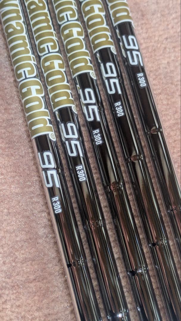 Dynamic Gold 95 希少なR300 5本(6〜P)