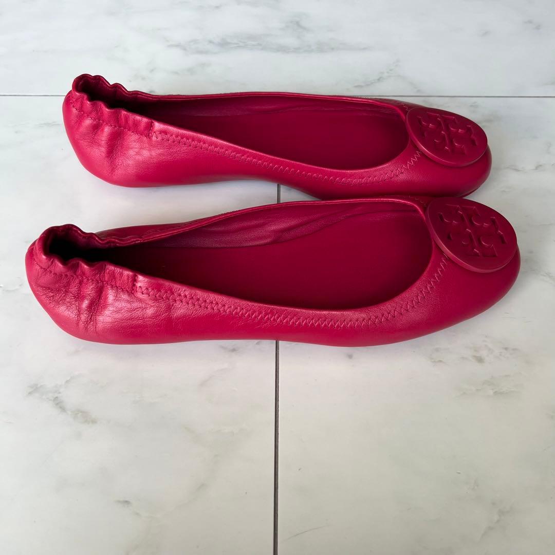 ★美品★Tory Burch REVA BALLET バレエ ピンク
