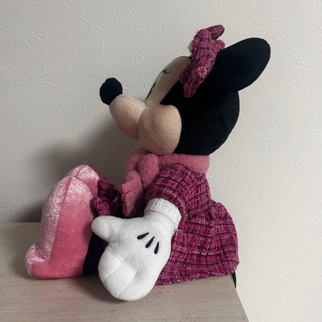 ディズニーストア ミニー ぬいぐるみ　TWEED STYLE