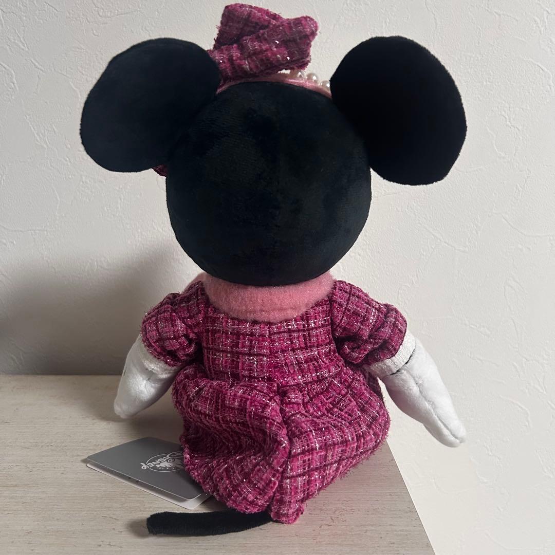 ディズニーストア ミニー ぬいぐるみ　TWEED STYLE