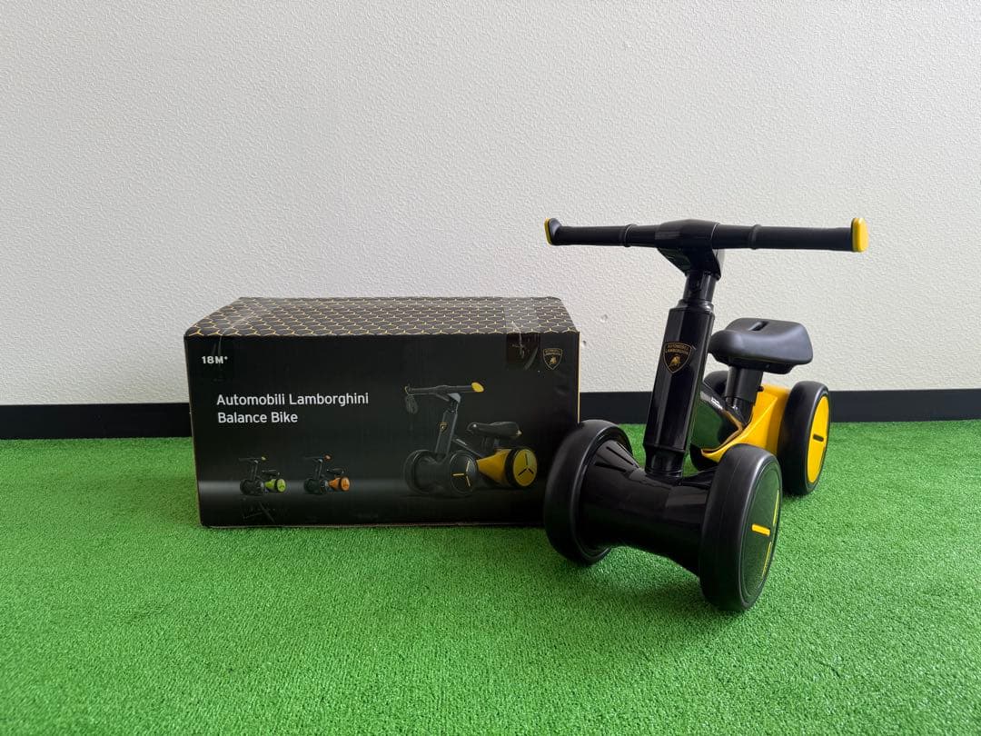 未使用品 Lamborghini バランスバイク&トライク ギフト箱付き